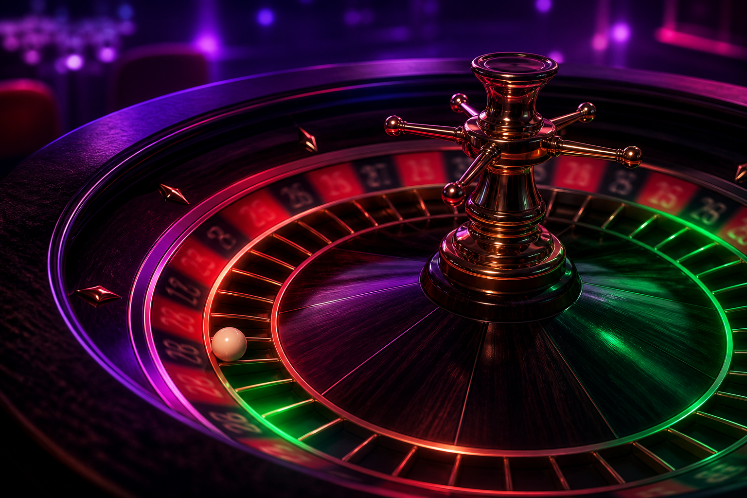 Crimson Wheel Social roulette game
